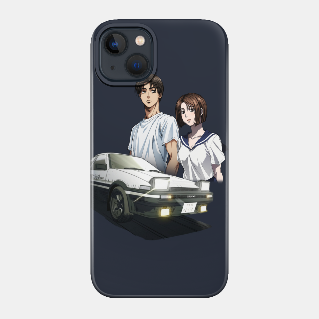 Takumi, Natsuki and the 86 - Initial D - Phone Case