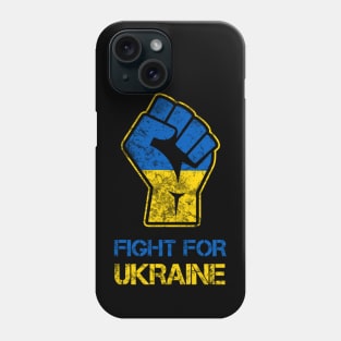 Fight for Ukraine Fist Phone Case