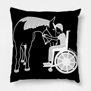 Love my therapy horse 2 Pillow