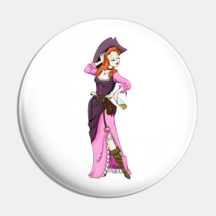 Redhead in New Costume Pin