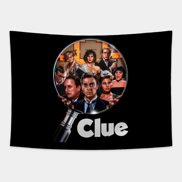 The Squad Clue Movie Tapestry by Gumilang