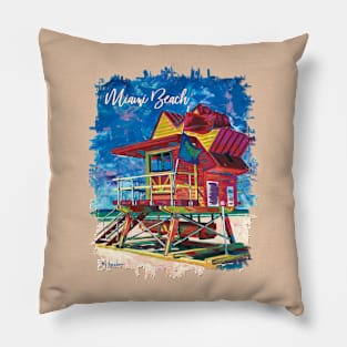 Miami Beach Pillow