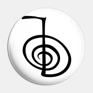 Cho ku rei Reiki symbol Pin