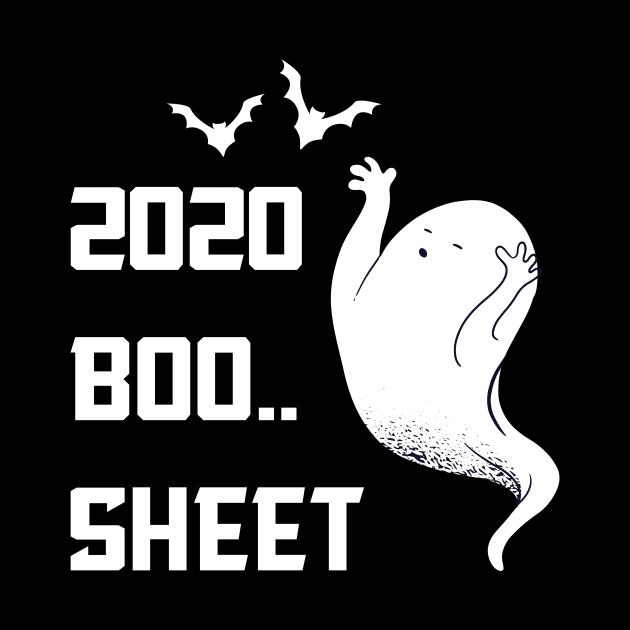 2020 boo sheet funny ghost Halloween gift by Formoon