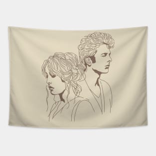 Band Album Cover Retro Tapestry