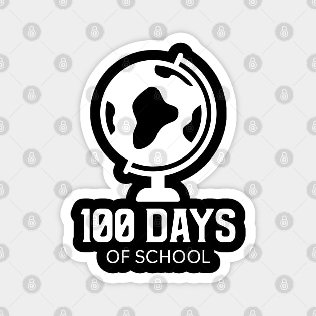 100 days of school Magnet by Pixel Threads 