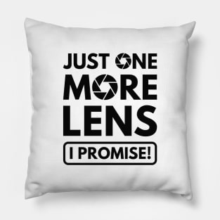 One More Lens Pillow