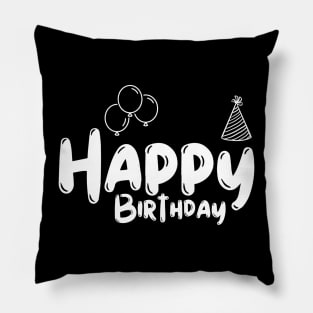 Happy Birthday Gift Pillow