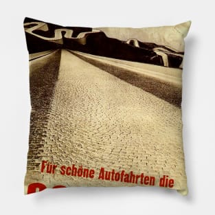 Vintage Travel - Schweiz Pillow