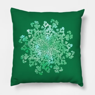 Shamrock Burst. Pillow