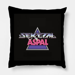 sekepal aspal motorart Pillow