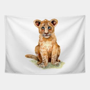 Baby lion Tapestry