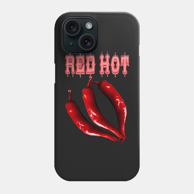 Hot Chili Spicy Food Expert Phone Case by PlanetMonkey