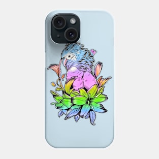 Cockatiel and Lilys Phone Case