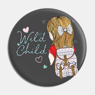 Wild Child Pin