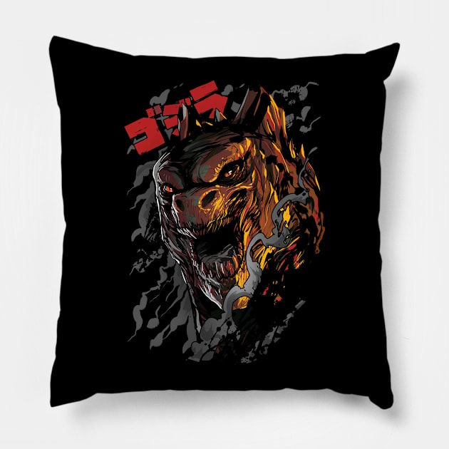 monster Pillow by artofkaan