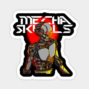 Mecha Skull Magnet