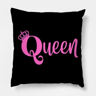 Pink Queen Pillow