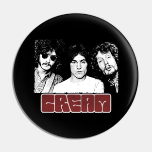 Cream 60s Pin