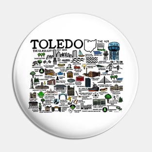 Toledo Ohio Map Pin