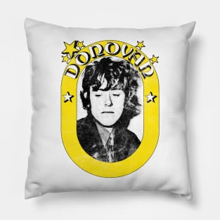 Donovan // 60s Folk Music Fan Pillow