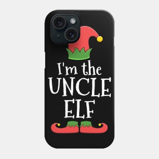 Uncle Elf for Matching Family Christmas Group Phone Case