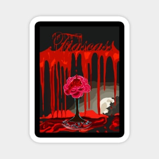 the bloody rose Magnet