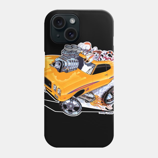 GUILTY 70 GTO JUDGE Yellow Phone Case by vincecrain