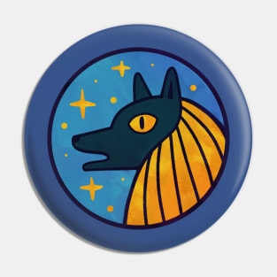 Anubis and the Cosmos Pin