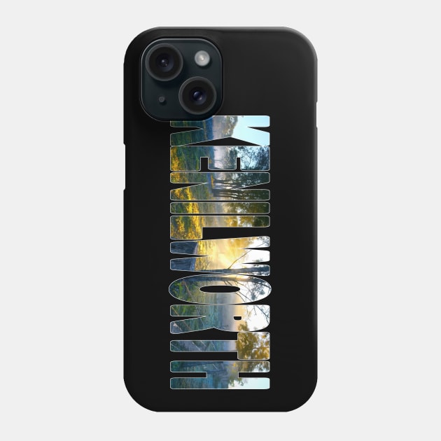 KENILWORTH - Queensland Hinterlands Sunrise Rays Phone Case by TouristMerch