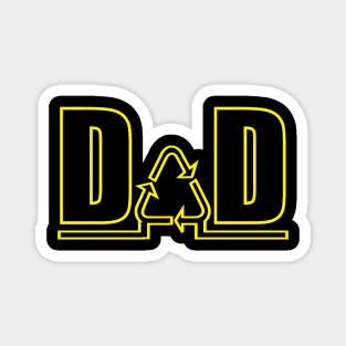 Dad tee design birthday gift graphic Magnet