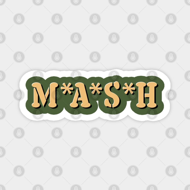 MASH Magnet by familiaritees