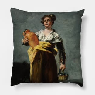 The Water Carrier by Francisco Goya Pillow