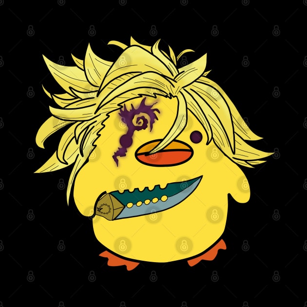 Nanatsu Demon Mark, Duck with knife by Anime Meme's