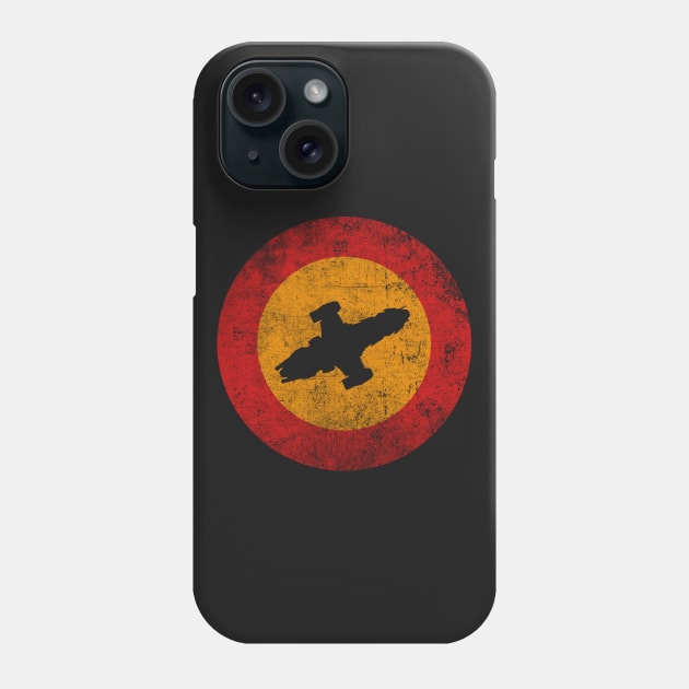 Firefly Serenity Ship Silhouette (Alternative Design) Phone Case by Meta Nugget