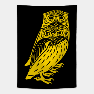 2 owls Tapestry