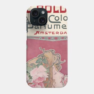 Vintage Perfume Advertisement - Poster Phone Case