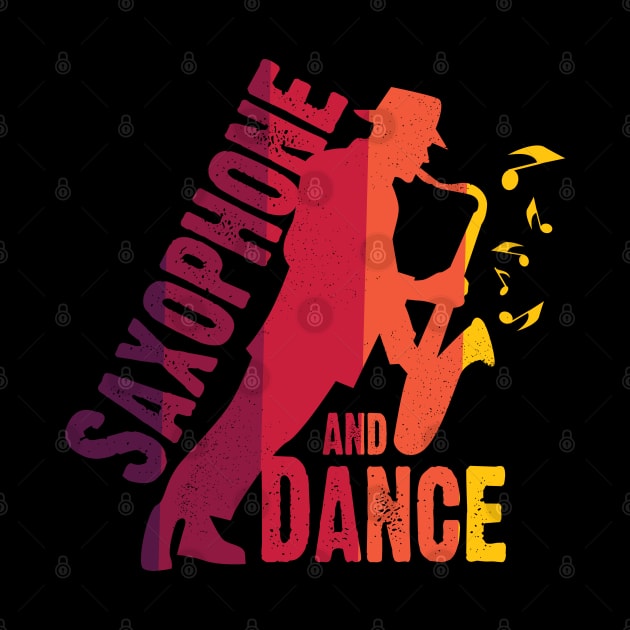 Saxophone and dance by andantino