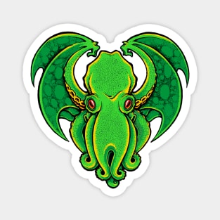 Heart Shaped Cthulhu Magnet