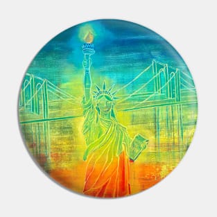 Statue of Liberty Pin