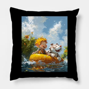 Calvin and Hobbes Nature Pillow