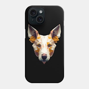 Polygon Dog Head 1 Phone Case