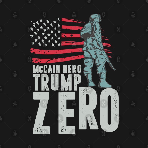 mccain hero trump zero by hadlamcom