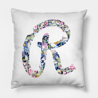 Gaudi Mosaic R Pillow