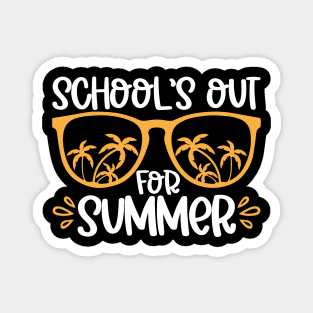 Schools Out For Summer Magnet