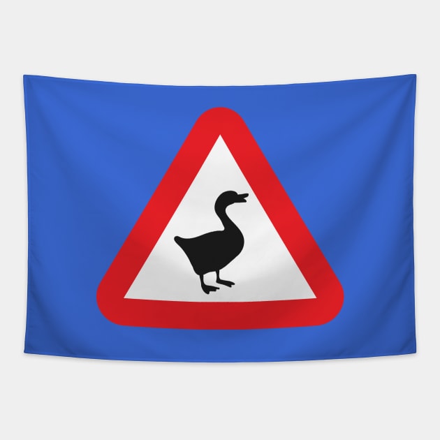 Geese Ahead! Tapestry by Starquake