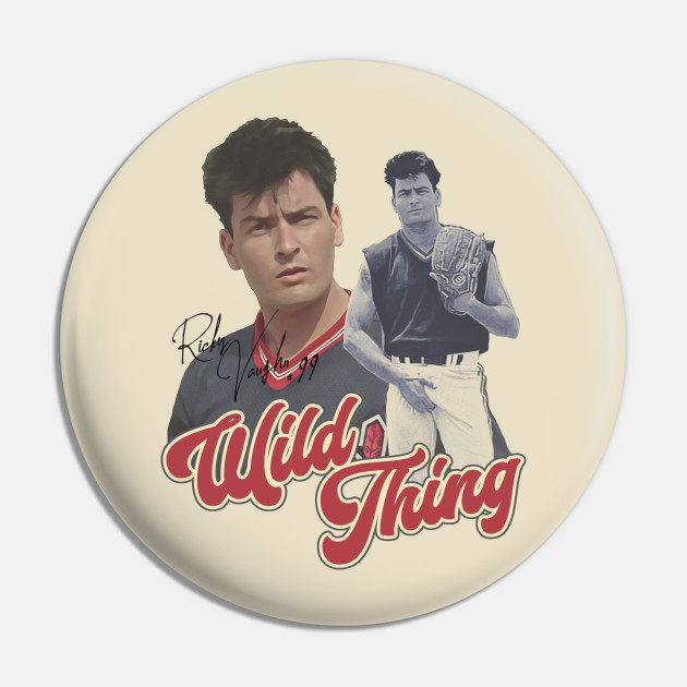 Strong689 Patch RickWild Thing Vaughn New Major League Baseball Movie Iron-On Logo