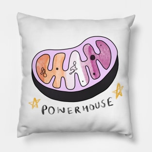 LGBTQ Mitochondria Powerhouse Pillow