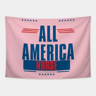 All American nurse Tapestry