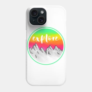 Mountains Explore Phone Case